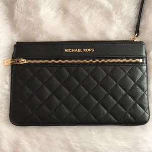 Michael Kors Large Black Clutch